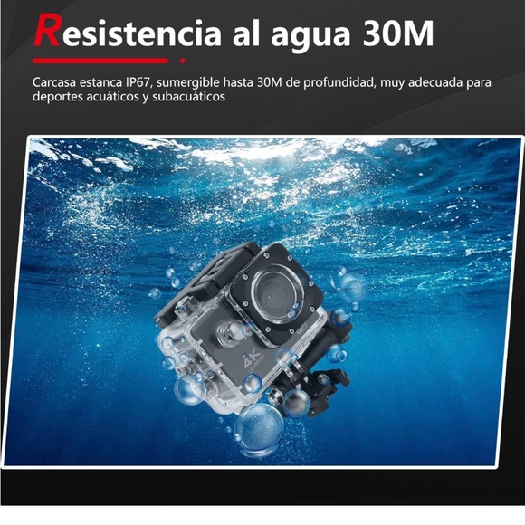 Action camera with 4K resolution - Picture 3 of 9